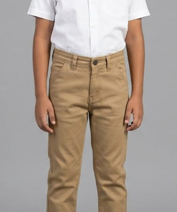Kids Cotton Chino Pant - Bcp-0039 Brown