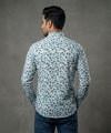 Men's Casual Shirt - Shc-1216 G/Beige Floral