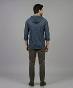 Men's Casual Shirt - Shc-1048 D-Navy