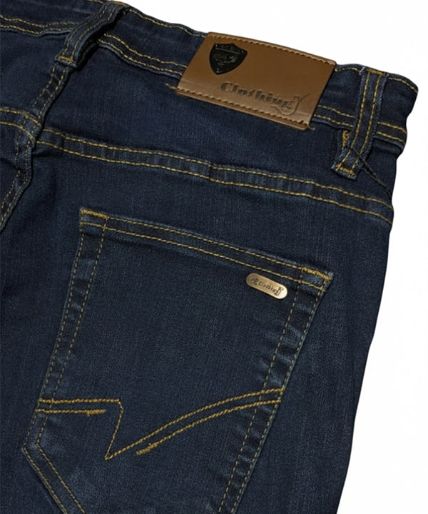 HR Clothing Men's Denim - Navy JP-1990