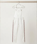 HR Clothing Women's Denim Rompers – White - DG-0008