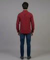 Men's Casual Shirt - Shc-1579 Red Chk A