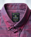 Men's Casual Shirt - Shc-1106 Dotted Maroon