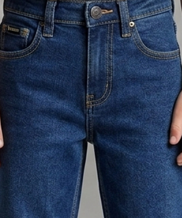 Kids Straight Fit Jeans- BJP-0298 Navy