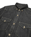 Men's Casual Shirt - Shc-1454 M-Black