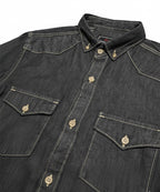 Men's Casual Shirt - Shc-1454 M-Black