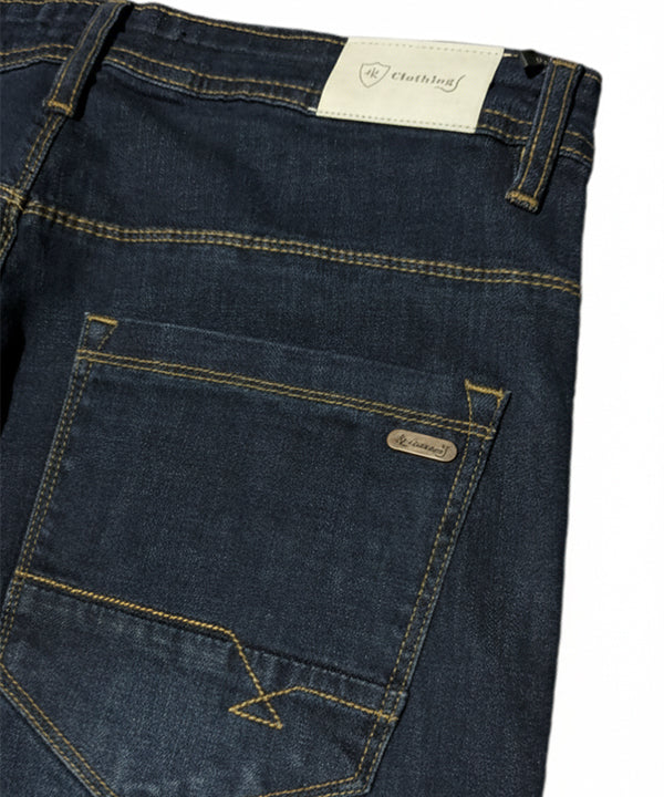 HR Clothing Men's Denim - Navy JP-1862