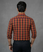 Men's Casual Shirt - Shc-1702 Red Chk