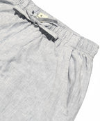 HR Clothing Men's Linen Trousers - Grey LWR-0537