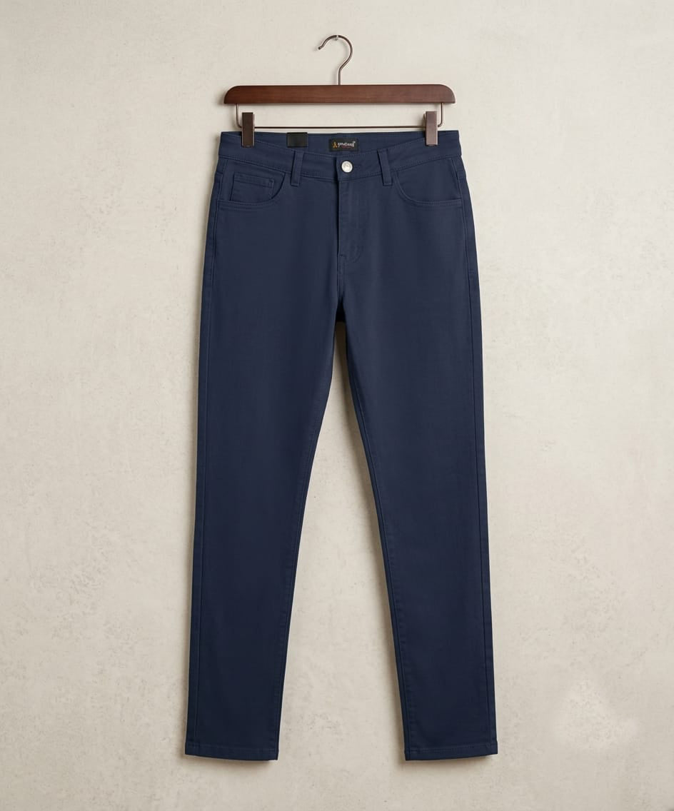 Kids Cotton Chino Pant - Bcp-0038 Navy