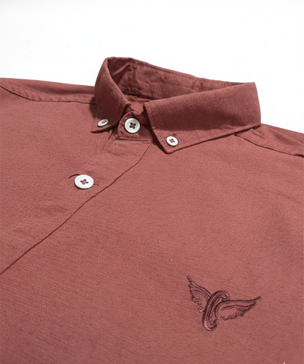 Men's Casual Shirt - Shc-1403 Rust
