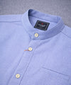 Men's Casual Shirt - Shc-1385 Texture Blue