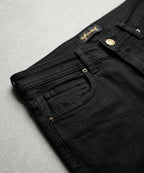 Men's Denim Slim Fit Jeans- Black JP-1817
