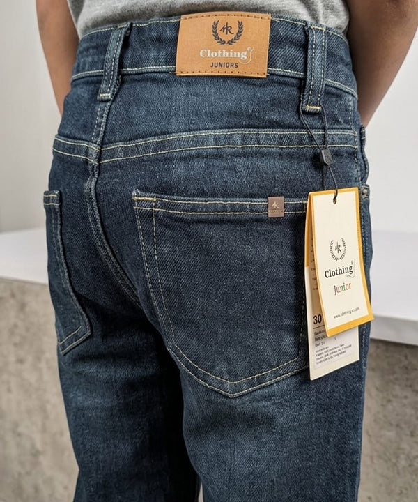 Boys Greenish Stretch Denim Jeans- Bjp-0309