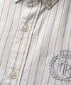 Men's Casual Shirt - Beige Stripe Shc-1937 ORG