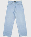 HR Clothing Men's Basic Baggy Denim - Light Blue Jp-1896