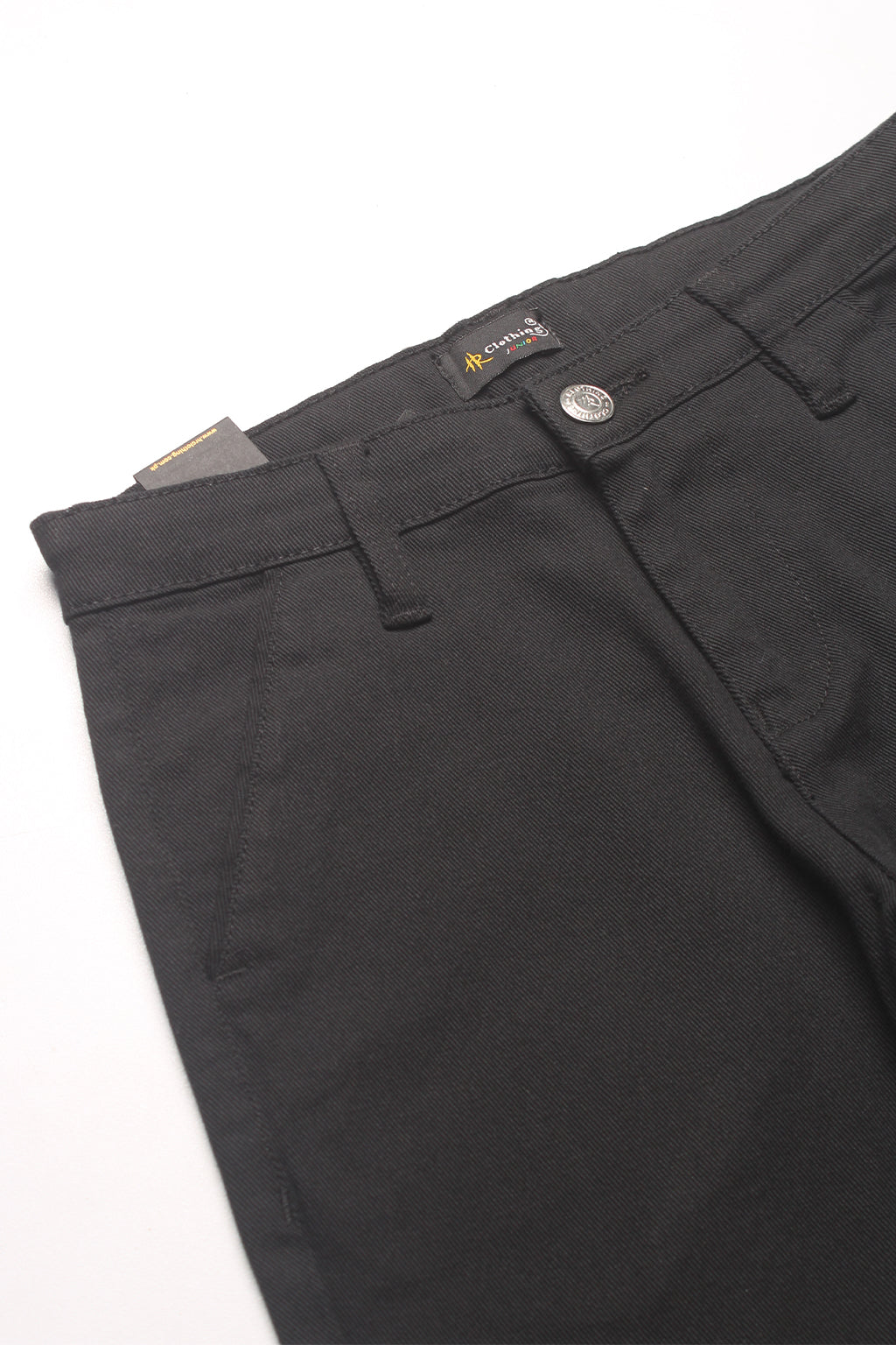 Kids Cotton Chino Pant - Bcp-0037 Black
