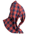 Men's Casual Shirt - Shc-1459 N/Red Chk