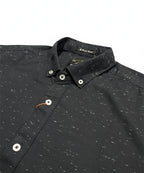 Men's Casual Shirt - Shc-1616 Black Dotted