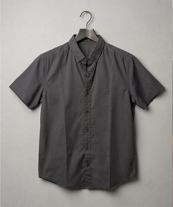 Men's Casual Shirt Half sleves - D-Grey Shc-1925 (ORG-H)
