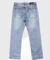 Men's Smart Baggy Denim - L Blue Jp-2079