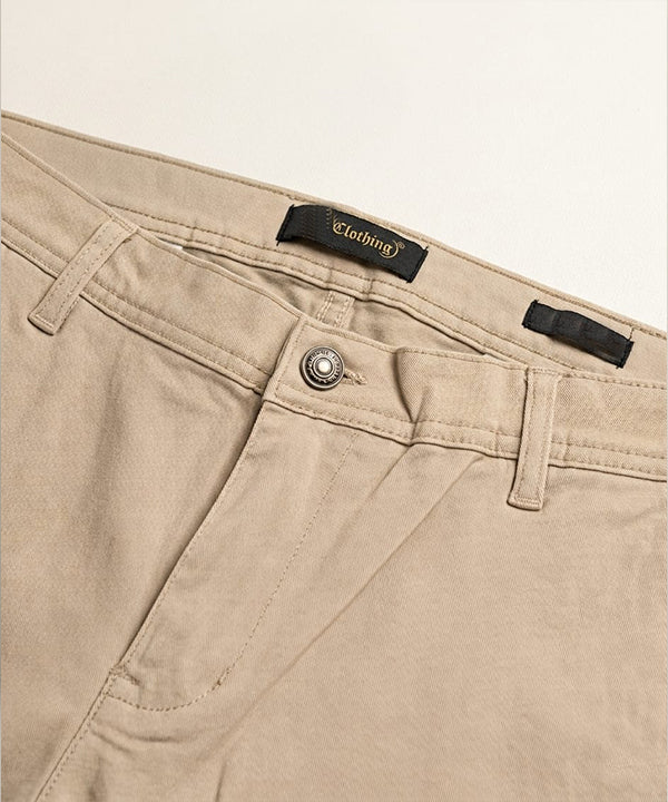 Men's Straight Fit Chino - Beige - CP-0558