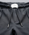 Kids Smart Baggy stretchable premium trouser Self Black Texture BLW-0136