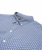 Men's Casual Shirt - Shc-1541 Printed Blue