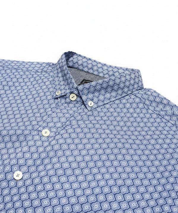 Men's Casual Shirt - Shc-1541 Printed Blue