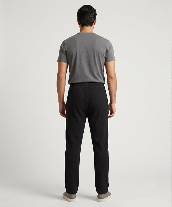 Men’s Thermal Smart Baggy Trouser– LWR-0706 Black