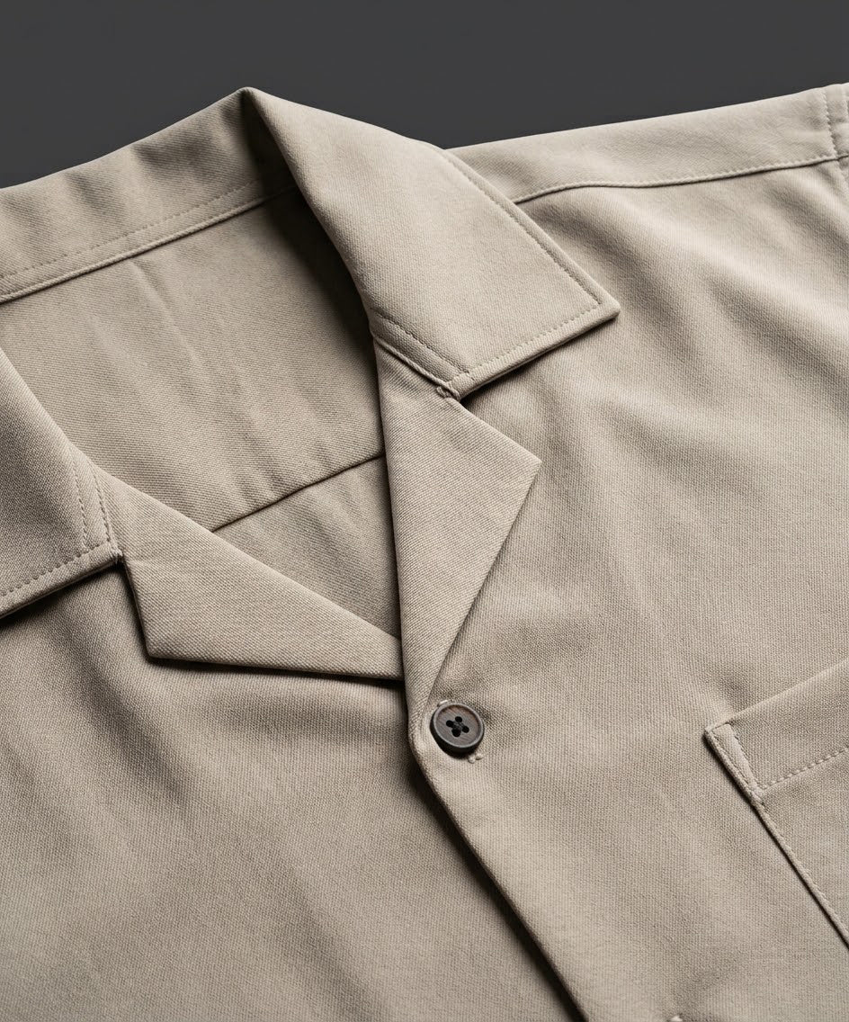 Men's Inter Lock Shirt Full-Sleeves - Beige Shc-3089 (ORG-H)