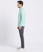 Men's Casual Shirt - Sea-Green Shc-2098 (ORG)