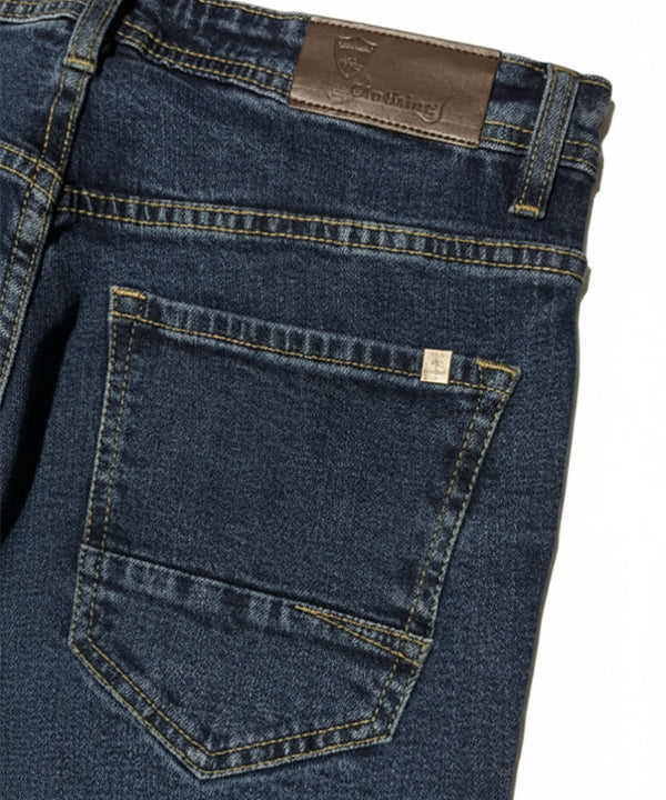 HR Clothing Men's Denim - Blue JP-1841