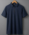 Men's T-Shirt Collar Navy Tsh-7023