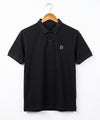 Premium Ribbed Collar Polo T-Shirt Black TSH-7162