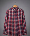 Men's Casual Shirt - Shc-1701 Red Chk