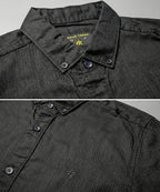 Men's Casual Shirt - Shc-1654 Black Stripe