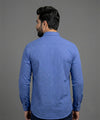 Men's Casual Shirt - Shc-1061 Printed Blue