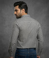 Men's Casual Shirt - Shc-1488 Black Chk
