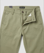 Men’s Summer Cotton Texture Green Shorts- BR-0103