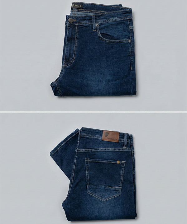 Men's Over Size Denim - Navy JP-1945