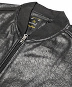 Men's Leather Jacket - Black JK-0413