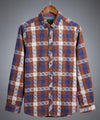 Men's Casual Shirt - Shc-1708 Printed Brown