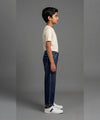 Boys Navy Straigth pants- Bjp-0308
