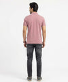A|X Logo Self-Textured Polo T-Shirt TSH-7163 T-Pink