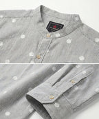 Men's Casual Shirt - Shc-1460 Black Stripe