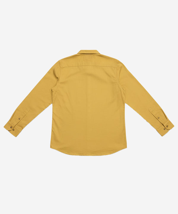 Men's Casual Shirt - Yellow Shc-1691 (ORG)