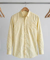 Men's Over Size Casual Shirt - Texture Yellow Shc-1938 ORG