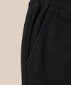 Men's Sports Knit Black Short- BR-0100