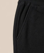 Men's Sports Knit Black Short- BR-0100